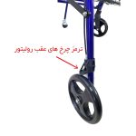 رولیتور واکر چهار چرخ