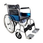 ویلچر حمامی سبک چرخ بزرگ