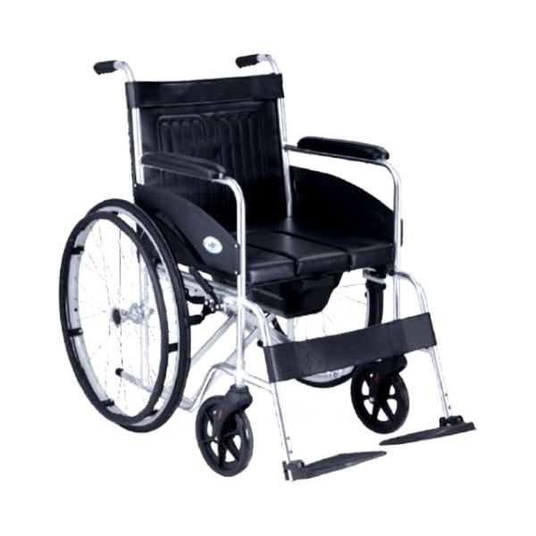 ویلچر حمامی سبک چرخ بزرگ ویلچر حمامی سبک چرخ بزرگ