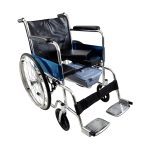 ویلچر حمامی سبک چرخ بزرگ