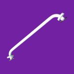 دستگیره کمکی دیواری سفید 90 سانت